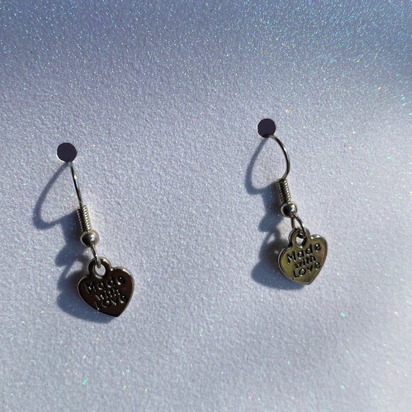 Made with Love Earrings - Picture 4 of 4